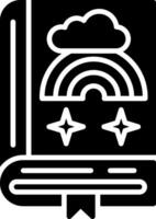 Fairy Tale Glyph Icon vector