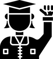 Motivation Glyph Icon vector