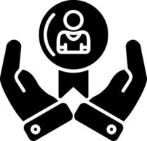 Audience Glyph Icon vector
