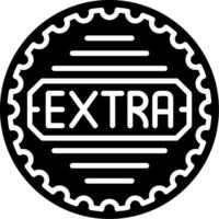 Extra Glyph Icon vector
