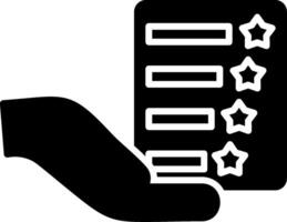 New Features Glyph Icon vector