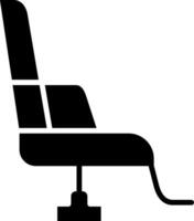 Recliner Glyph Icon vector
