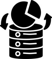 Server Glyph Icon vector