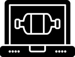 Catalyst Glyph Icon vector