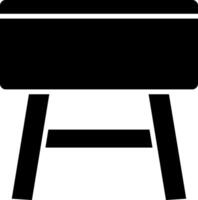 Chair Glyph Icon vector