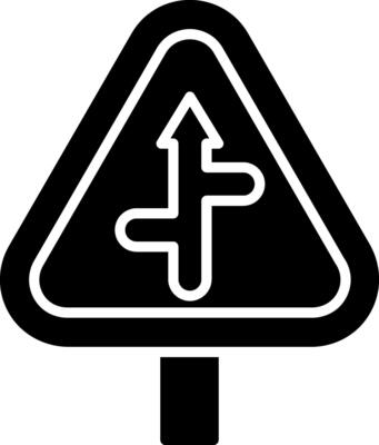 Intersection Glyph Icon