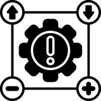 Possible Glyph Icon vector