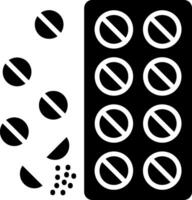 Medicine Glyph Icon vector