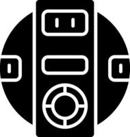 Robot Glyph Icon vector