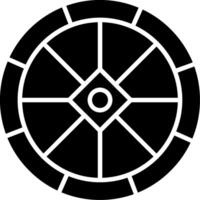 Diaphragm Glyph Icon vector
