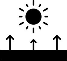 Reflect Glyph Icon vector