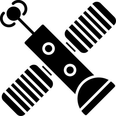 Satellite Glyph Icon