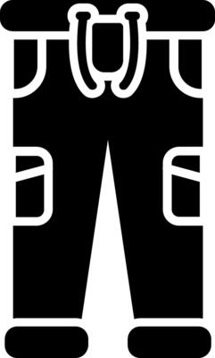 Pants Glyph Icon