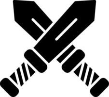 Sword Glyph Icon vector
