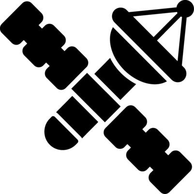 Satellite Glyph Icon