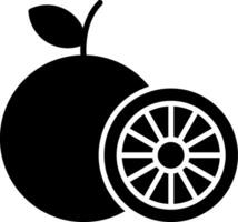 Orange Glyph Icon vector