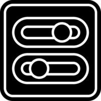 Switch Glyph Icon vector