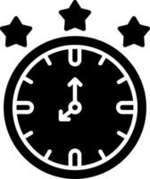 Timeline Glyph Icon vector