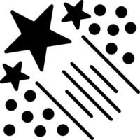 Galaxy Glyph Icon vector