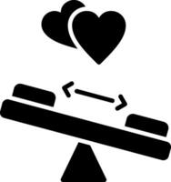 Balancer Glyph Icon vector