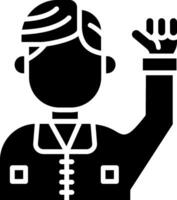 Motivation Glyph Icon vector