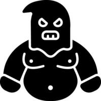 Executioner Glyph Icon vector