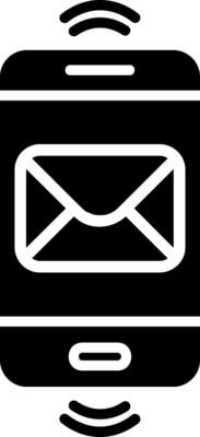 Smartphone Glyph Icon