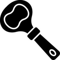 Bottle Opener Glyph Icon vector