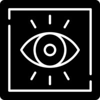 View Glyph Icon vector