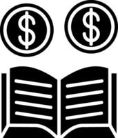 Tuition Glyph Icon vector