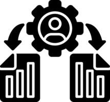 Framework Glyph Icon vector