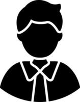 Manager Glyph Icon vector