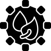 Paraben Glyph Icon vector