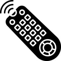 Remote Control Glyph Icon vector