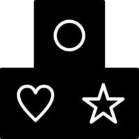 Cubes Glyph Icon vector