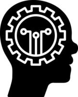 Skill Glyph Icon vector