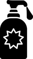 Soap Container Glyph Icon vector