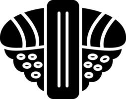 Unagi Glyph Icon vector