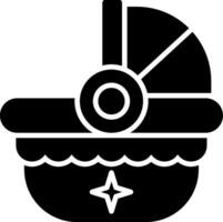 Carrycot Glyph Icon vector