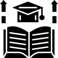 Learn More Glyph Icon vector