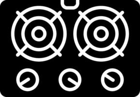 Stove Glyph Icon vector