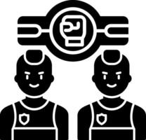 Tournament Glyph Icon vector