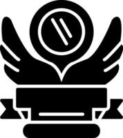 Trophy Cup Glyph Icon vector