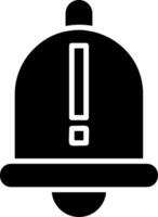Notification Glyph Icon vector