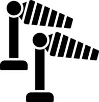 Windsock Glyph Icon vector