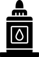 Glue Glyph Icon vector
