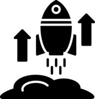 Startup Glyph Icon vector
