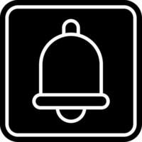 Bell Glyph Icon vector