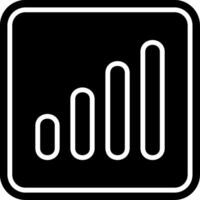 Signal Glyph Icon vector