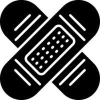 Patch Glyph Icon vector